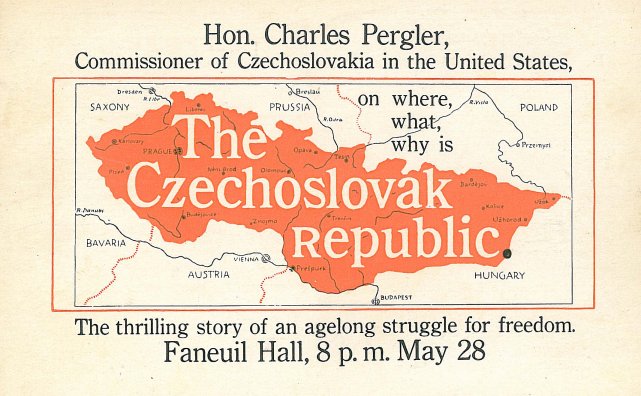 Hon. Charles Pergler, Commissioner of Czechoslovakia in the United States, the thrilling story of an age long struggle for freedom