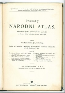 Pražský Národní atlas - obsah