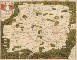 Klaudyánova mapa Čech - kopie
