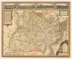 Komenského mapa Moravy