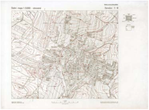 Státní mapa 1 : 5 000 – odvozená