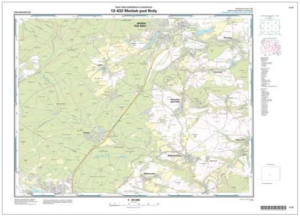 Základní mapa ČR v měřítku 1 : 25 000