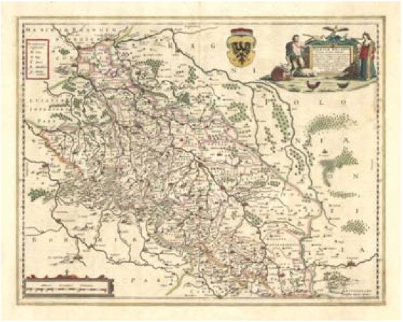 Scultetova mapa Slezska